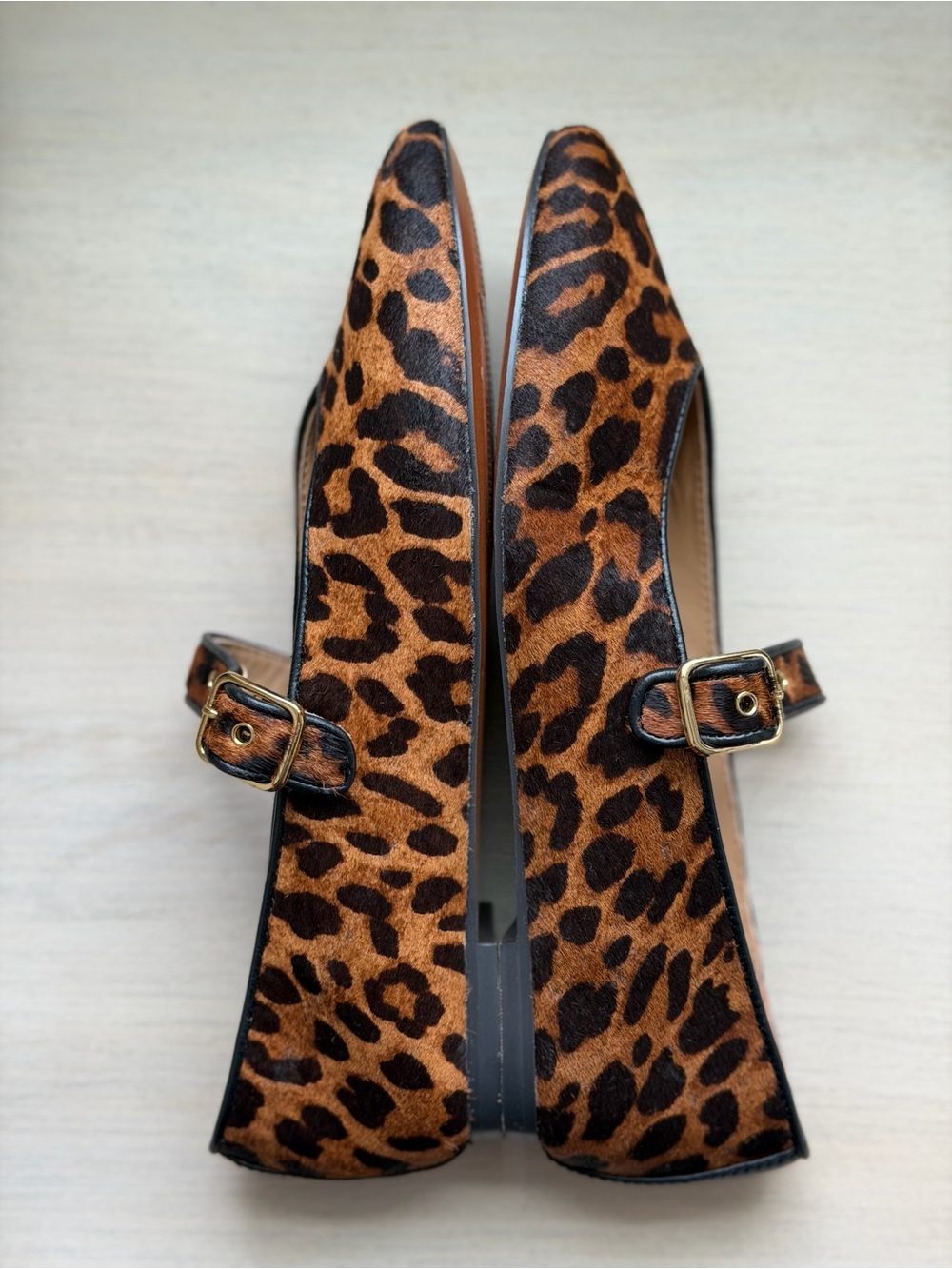 Madewell The Remy Mary Jane Flat in Caramel Multi, Size 8 - Picture 4 of 10